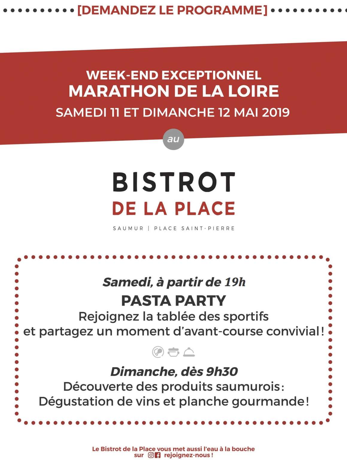 Marathon de la Loire au Bistrot