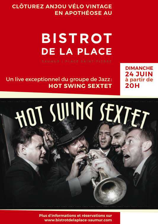 live groupe de Jazz Hot Swing Sextet