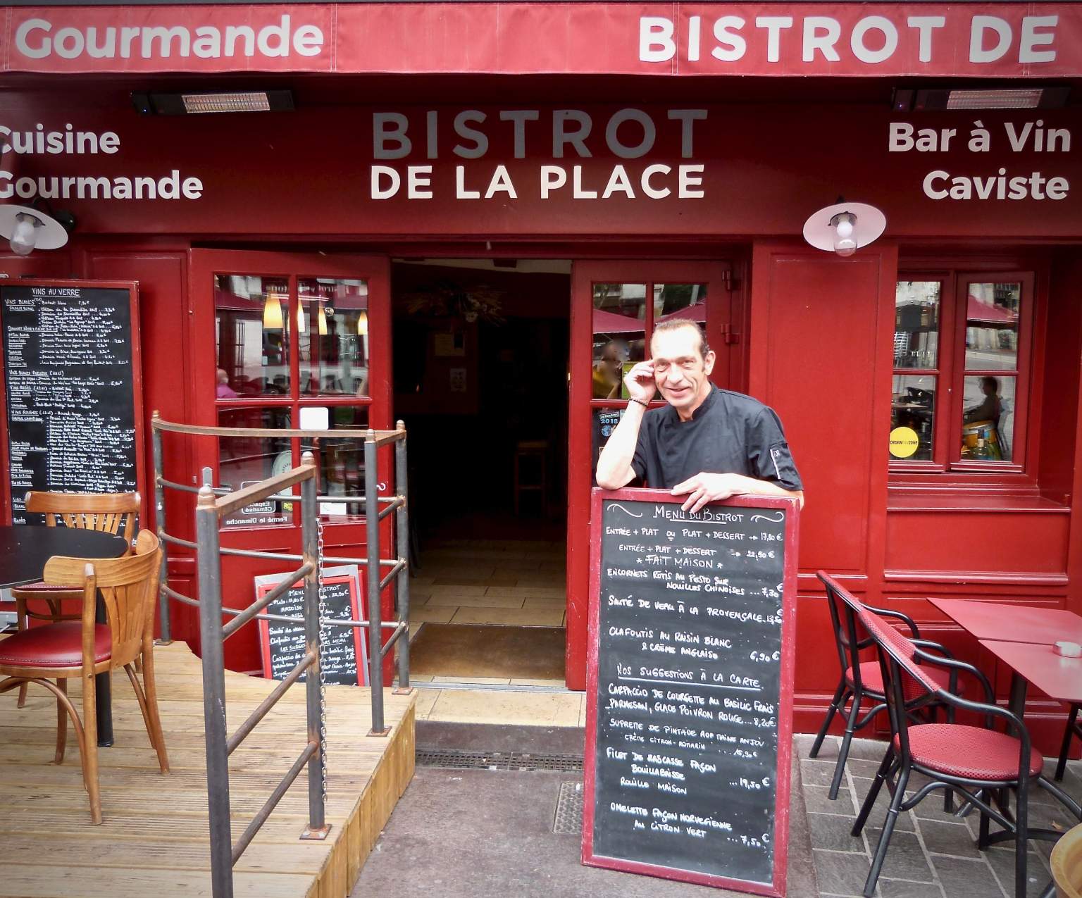 Denis Morisset, Chef du Bistrot de la Place à Saumur